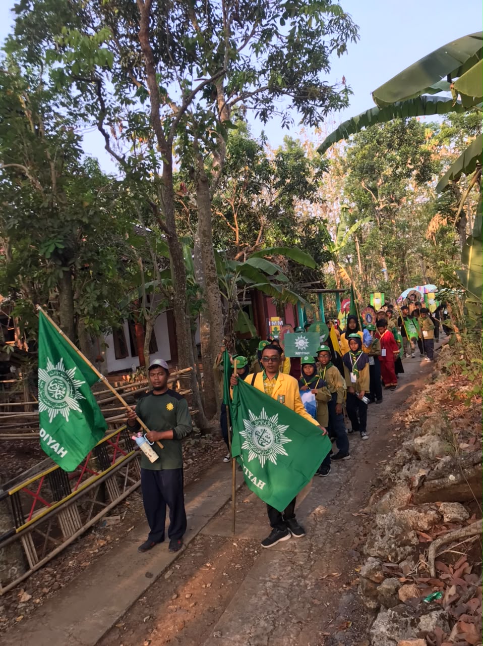 Semangat Pandu Muda: Jejak Langkah SD Muhammadiyah Branjang Karangmojo di Jambore Daerah HW II